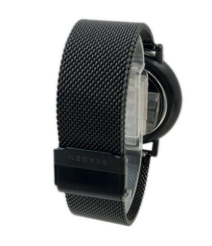 美品 SKAGEN 腕時計 クオーツ ブルー SKW6933 メンズ スカーゲン