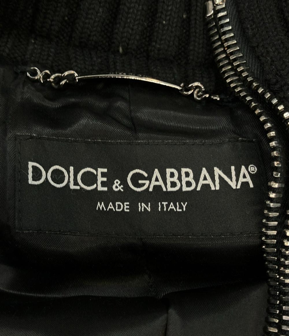 DOLCE&GABBANA レザージャケット ダブルジップ  マルチジップ フェイクレイヤード ジャケット ブルゾン MULTI POCKET FAKE LAYERED BATTING JACKET
