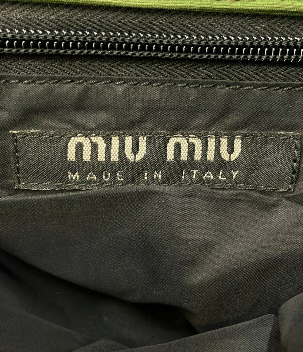 Miu Miu ショルダーバッグ 斜め掛け レディース ミュウ ミュウ