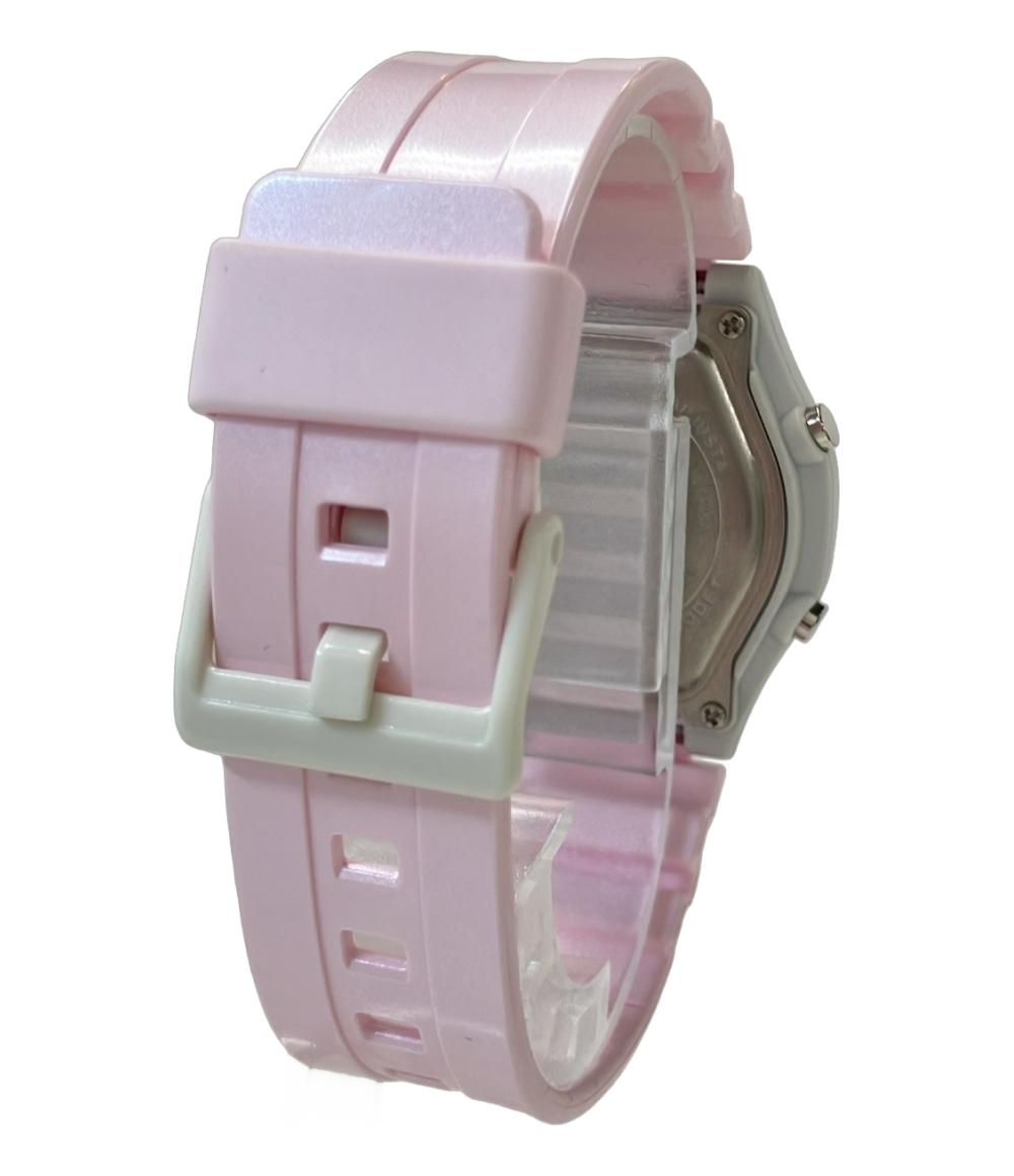 カシオ 腕時計 wave ceptor ソーラー ホワイト LWA-M142 レディース CASIO