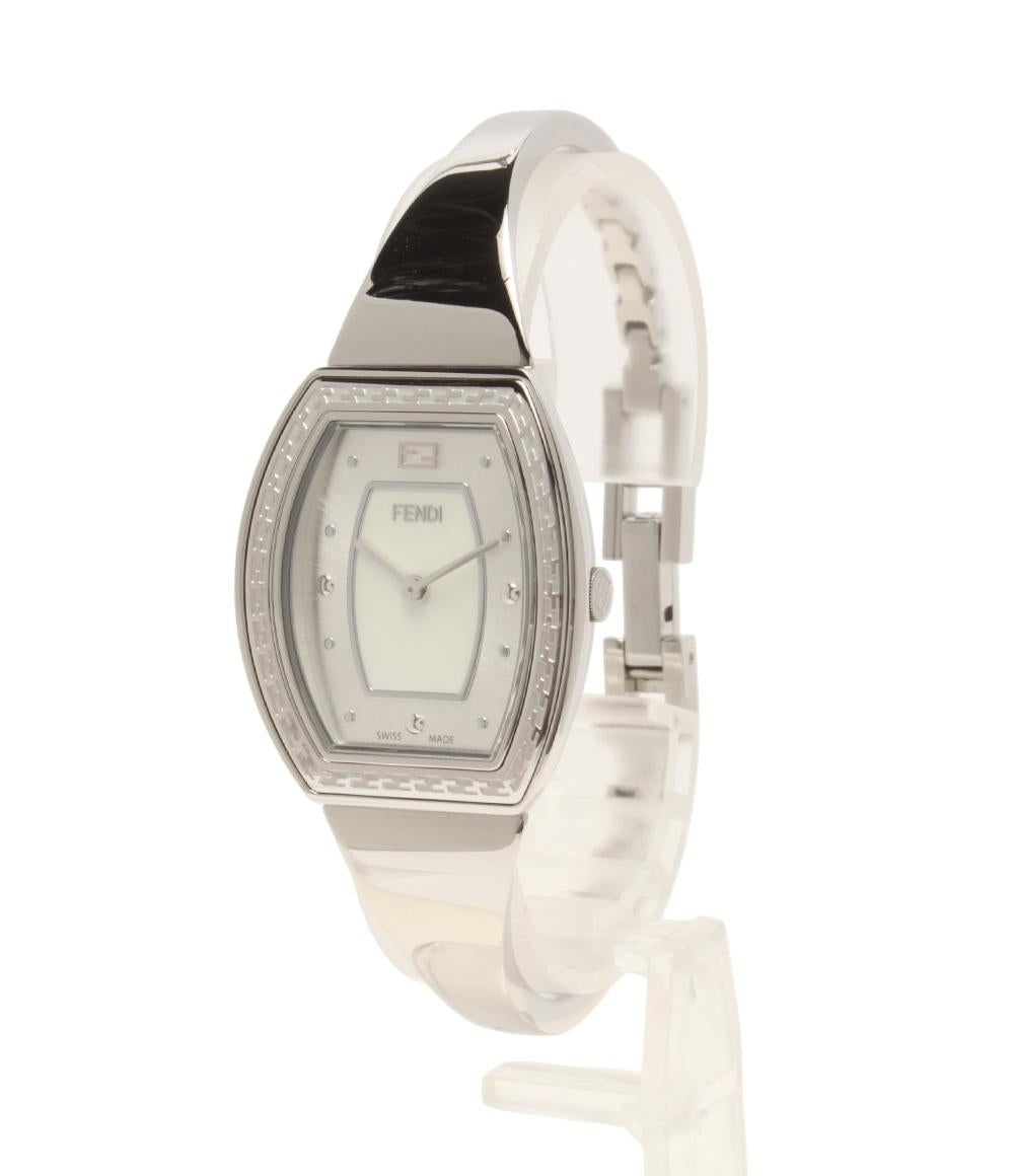 美品 フェンディ 腕時計 クオーツ シェル レディース FENDI