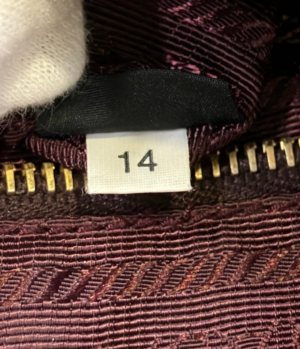 PRADA ショルダーバッグ ワインレッド レディース プラダ