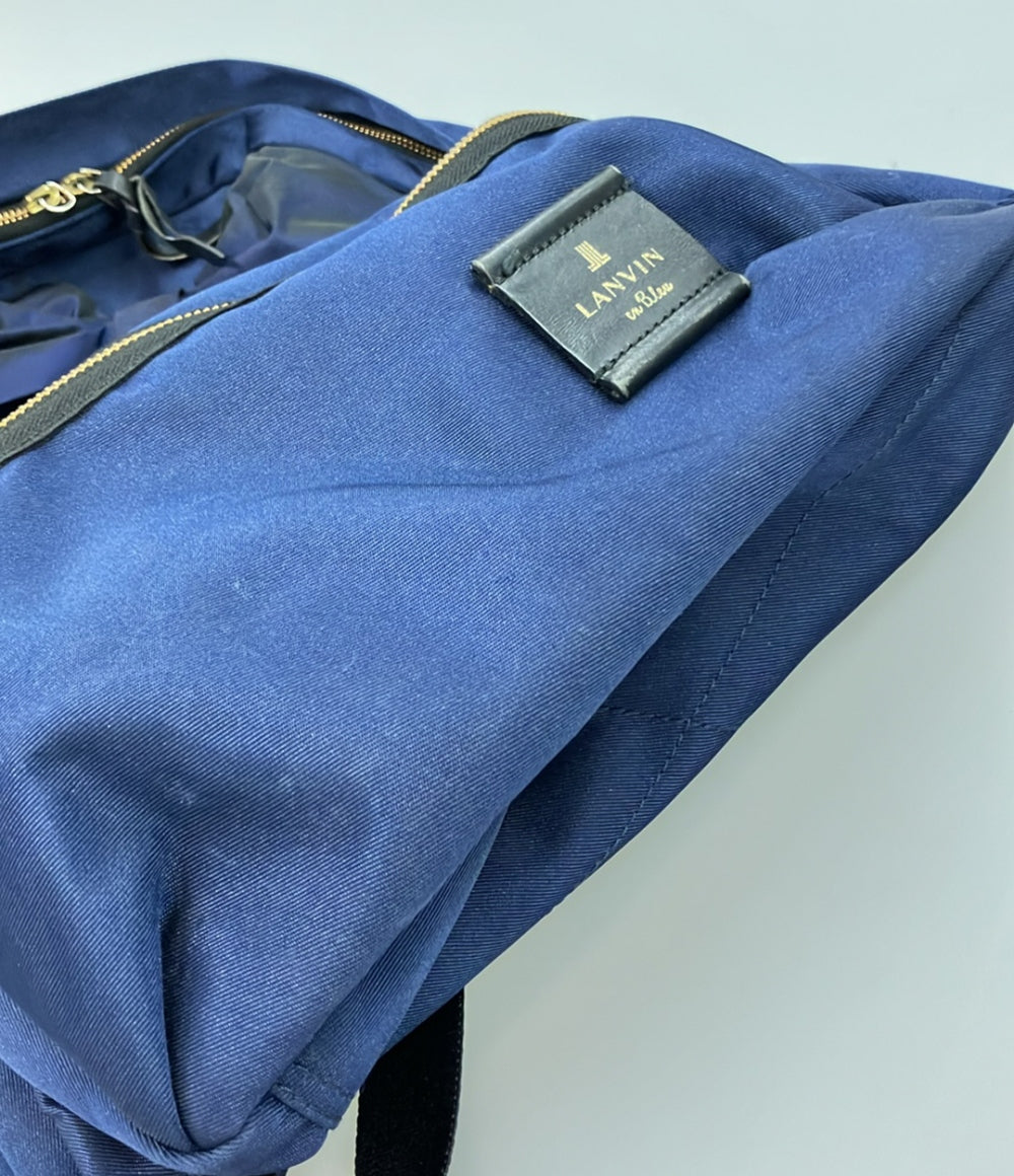 ランバンオンブルー リュック レディース LANVIN en Bleu