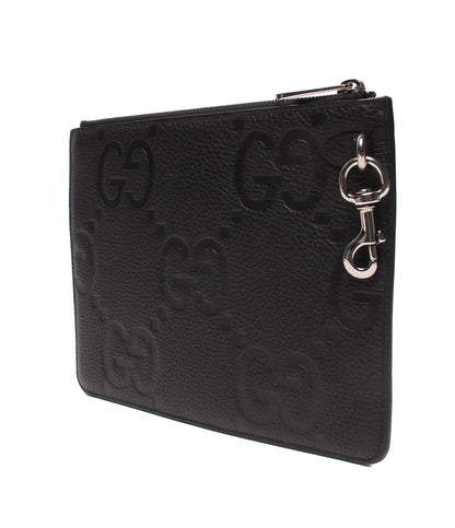 美品 GUCCI クラッチバッグ ポーチ ジャンボGG 821102 2067 メンズ レディース グッチ