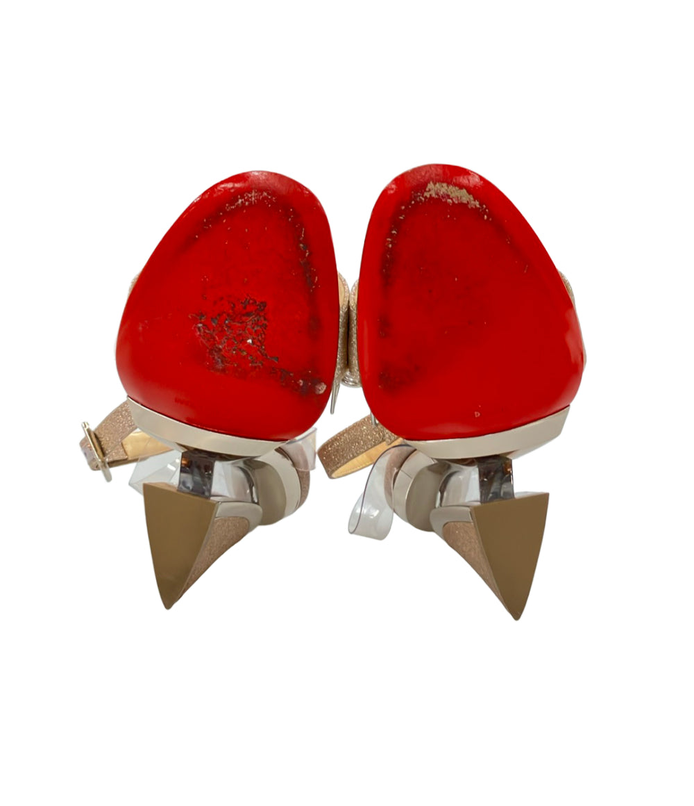Christian Louboutin ストラップサンダル グリッター レディース SIZE 37 (23.5cm) クリスチャンルブタン