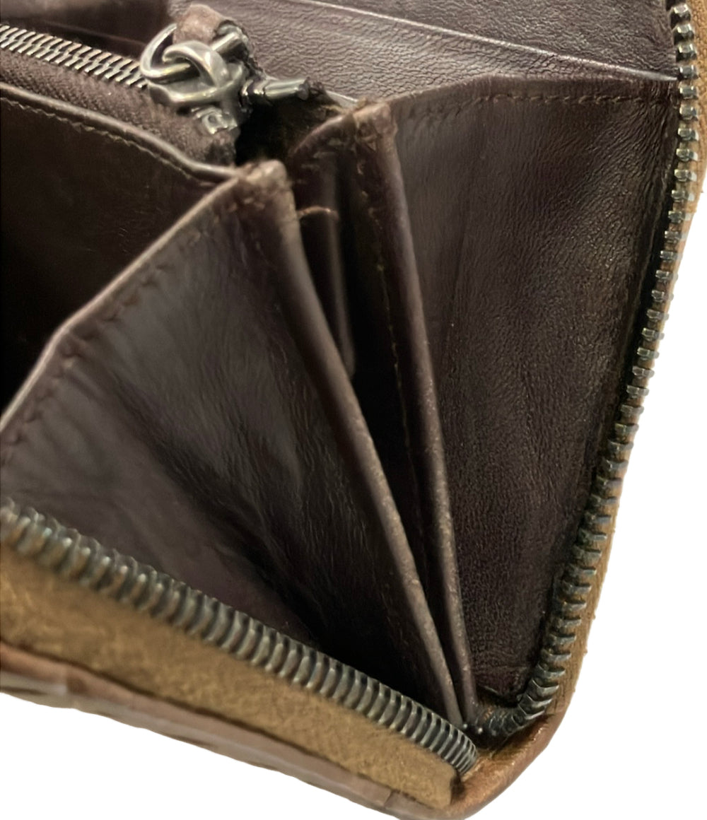 BOTTEGA VENETA ラウンドファスナー長財布 イントレチャート 114076 メンズ レディース ボッテガ・ヴェネタ