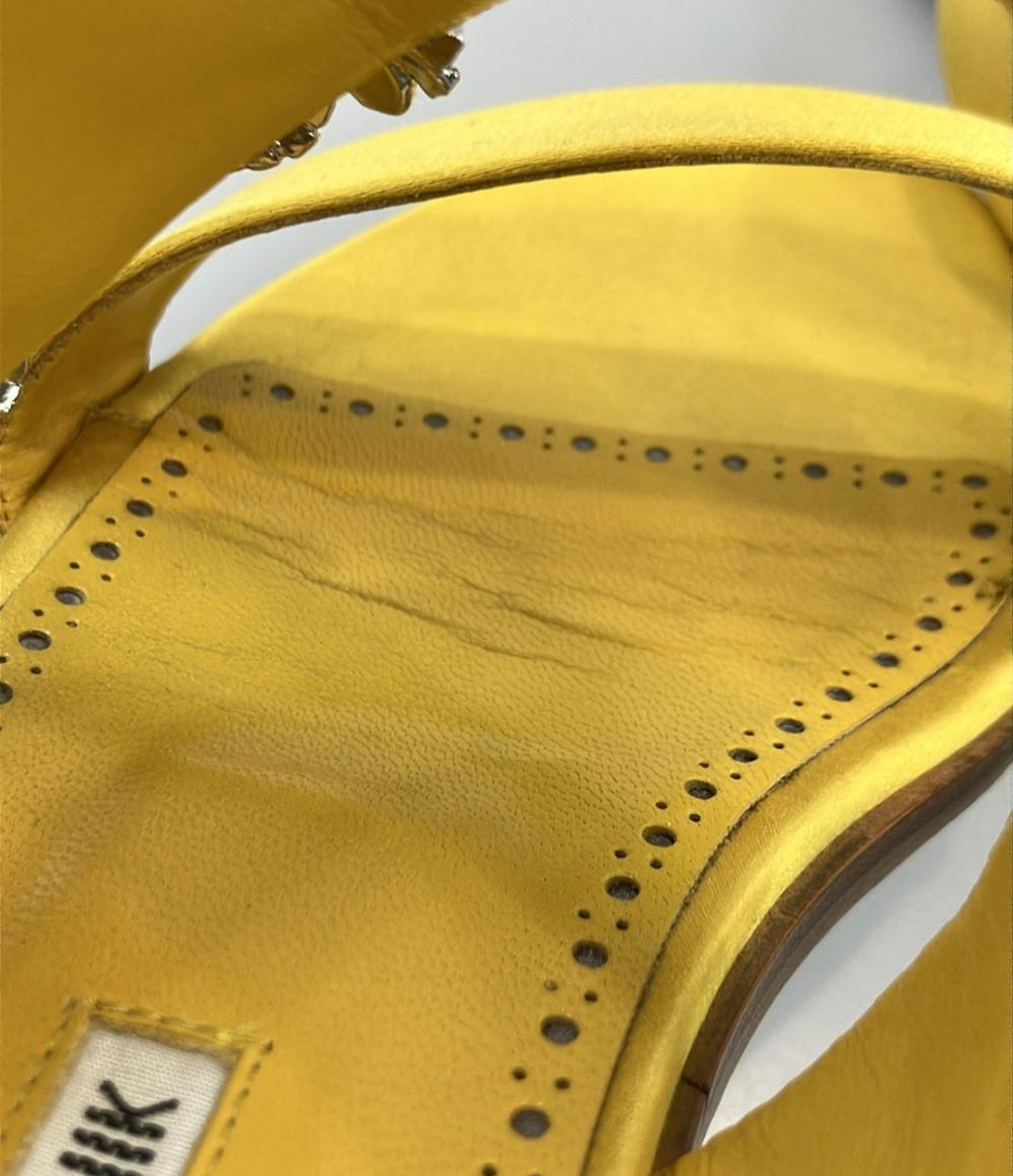 MANOLO BLAHNIK フラットサンダル MARTAMOD レディース SIZE 38 マノロ