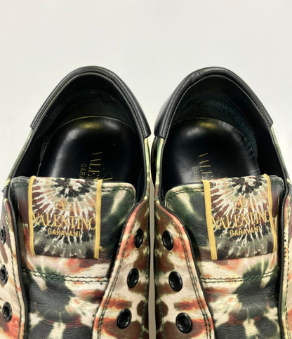Valentino Garavani ローカットスニーカー スリッポン タイダイ柄 絞り染め柄 メンズ SIZE 41 (26cm) ヴァレンティノ・ガラヴァーニ