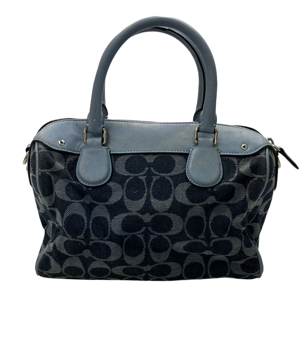 COACH 2WAY ハンドバッグ ショルダーバッグ 斜め掛け デニム シグネチャー F26164 レディース コーチ