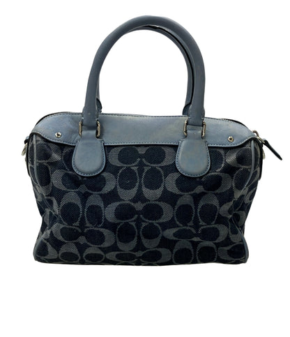 COACH 2WAY ハンドバッグ ショルダーバッグ 斜め掛け デニム シグネチャー F26164 レディース コーチ
