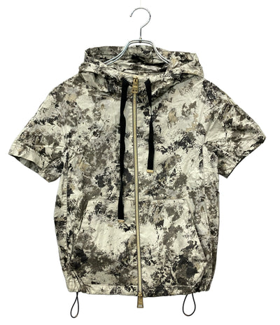 Herno 半袖パーカー カモフラージュプリント レディース SIZE 42 (S) ヘルノ