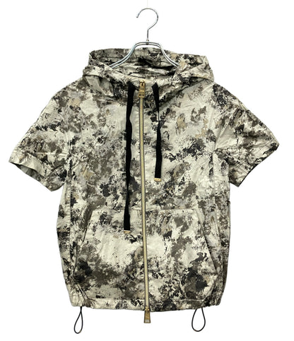 Herno 半袖パーカー カモフラージュプリント レディース SIZE 42 (S) ヘルノ