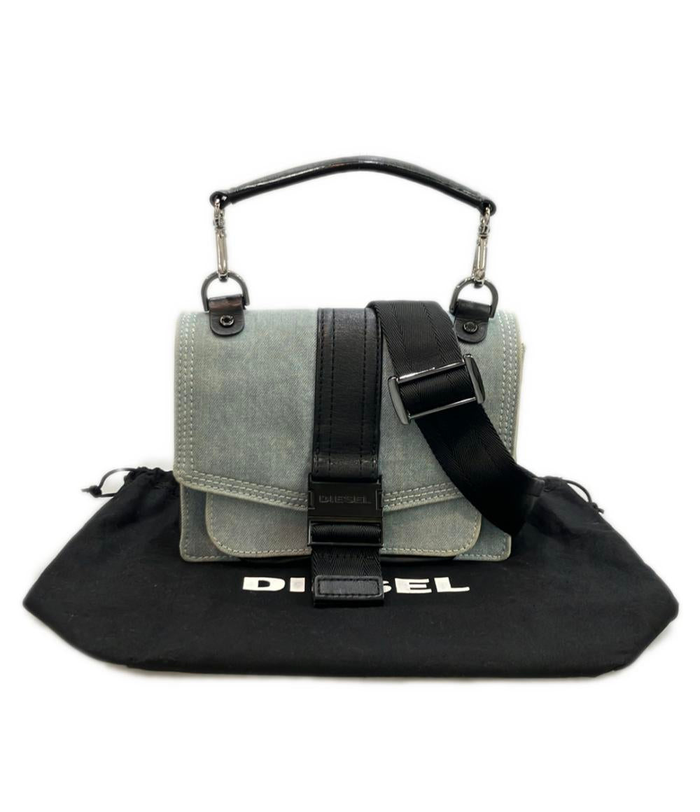 DIESEL 2way ハンドバッグ ショルダーバッグ 斜め掛け デニム DIESEL 2way ハンドバッグ ショルダーバッグ 斜め掛け デニム