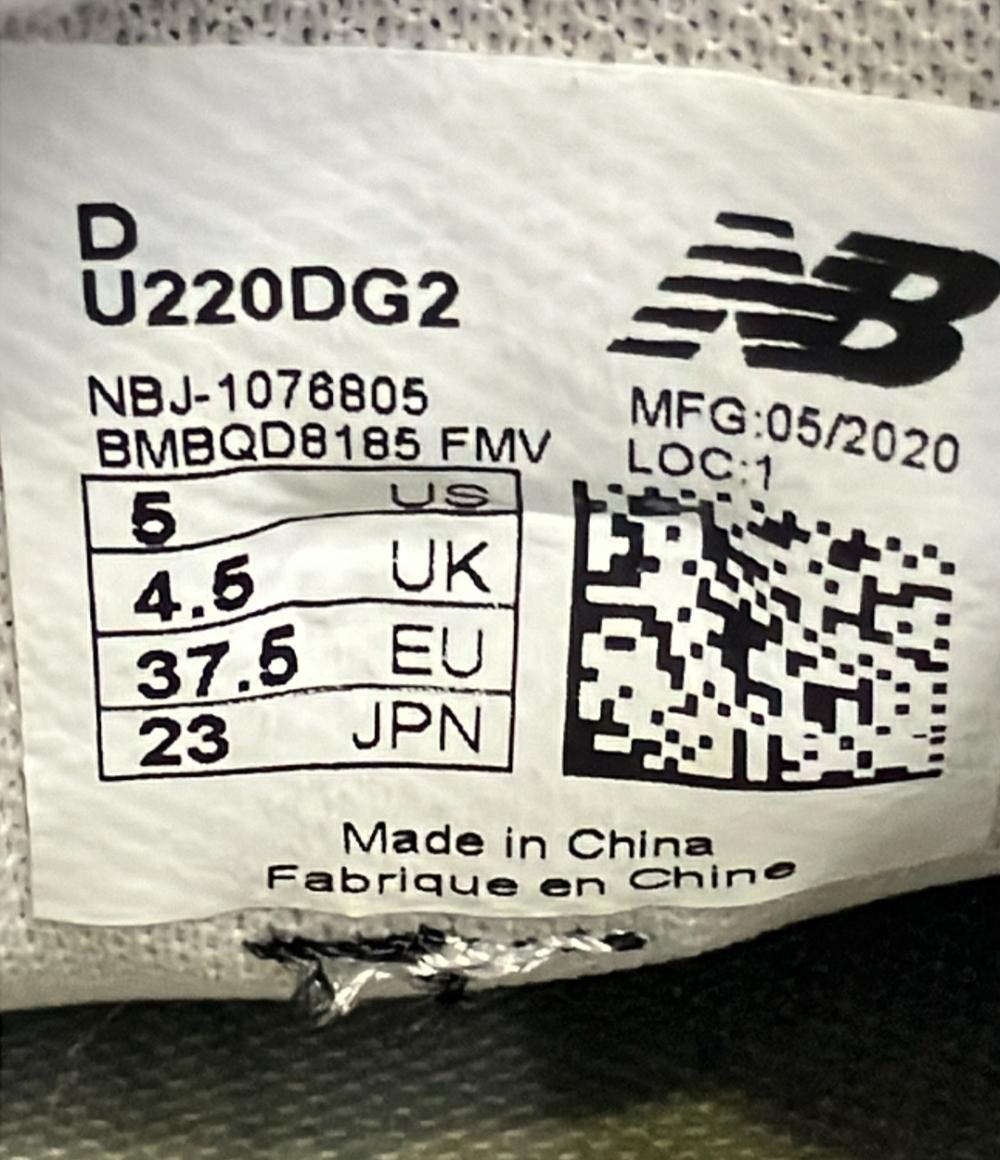NEW BALANCE ローカットスニーカー U220DG2 レディース SIZE 23.0 ニューバランス