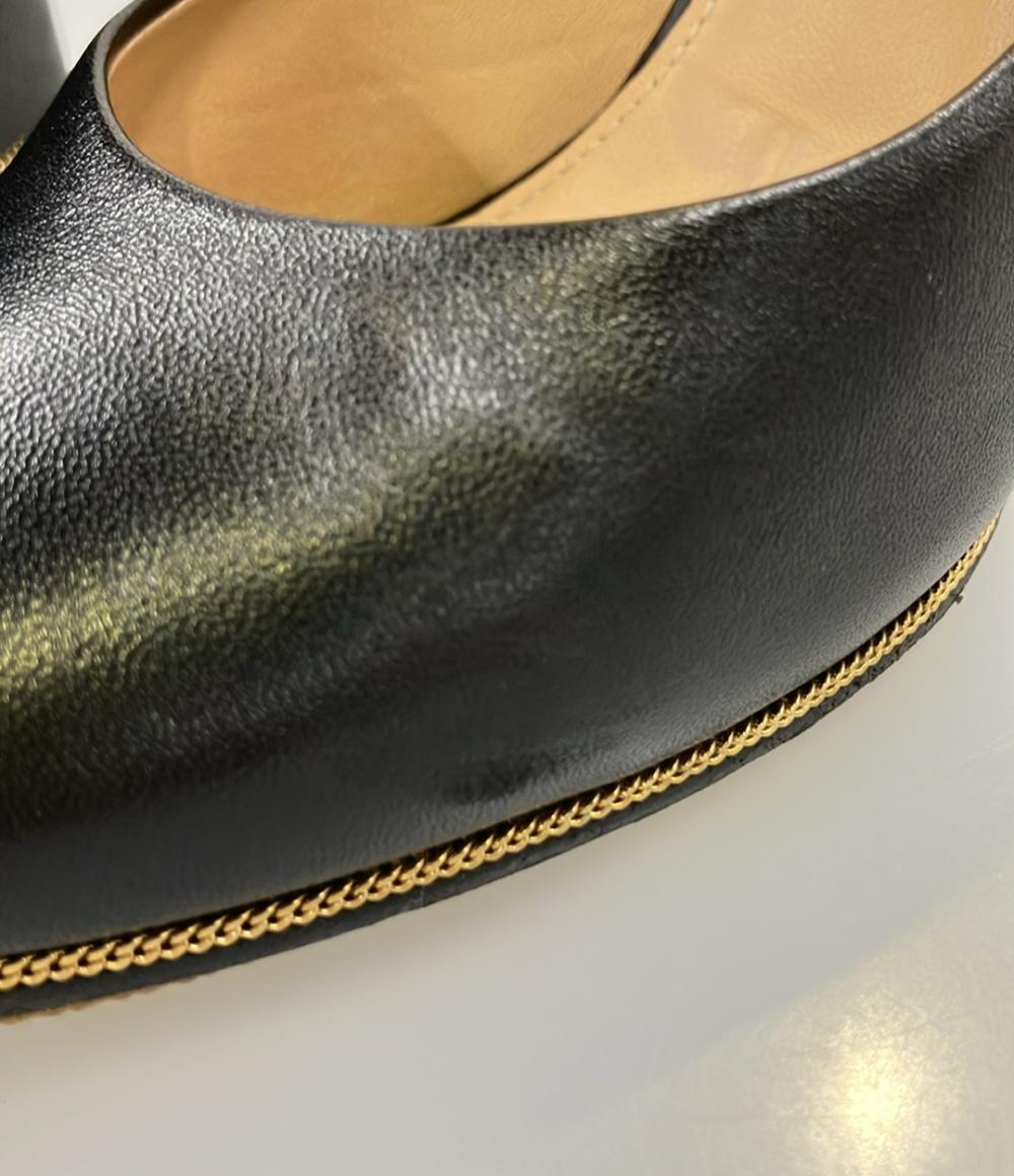 Salvatore Ferragamo ウェッジソールパンプス レディース SIZE 6 サルヴァトーレフェラガモ