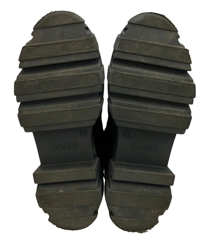 GANNI サイドゴアブーツ ショートブーツ Cleated Low Chelsea S3237 4900 レディース SIZE 38 (M) ガニー