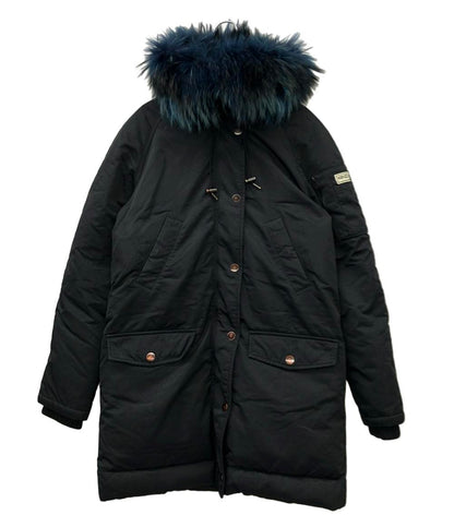 KENZO ダウンジャケット フードファー付き ミドル丈 F8620U019551 レディース SIZE XS ケンゾー