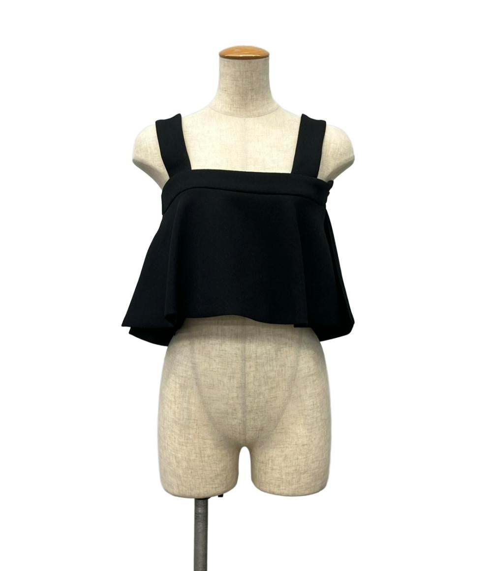 美品 Pachman ビスチェ ノースリブシャツ 裾フレア タグ付き レディース SIZE 36 (S) パハマン