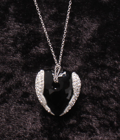 美品 SWAROVSKI ネックレス ハートモチーフ 1106954 レディース スワロフスキー