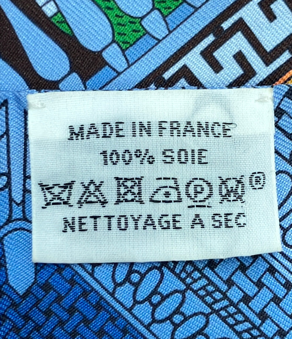 HERMES スカーフ シルク100% ツイリー オブジェ・ドゥ・キュリオジテ レディース エルメス