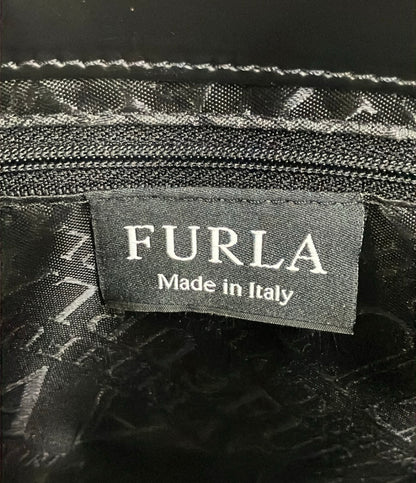 美品 FURLA ハンドバッグ ショルダーバッグ 2WAY 斜め掛け レザー レディース フルラ