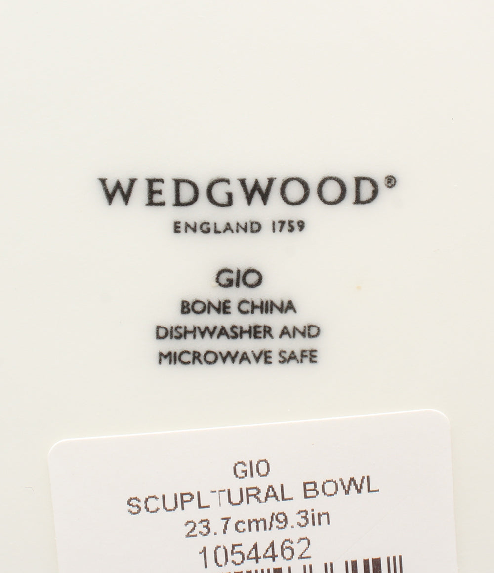 美品 WEDGWOOD ユニークボウル スクエア 皿 24cm ジオ GIO ウェッジウッド