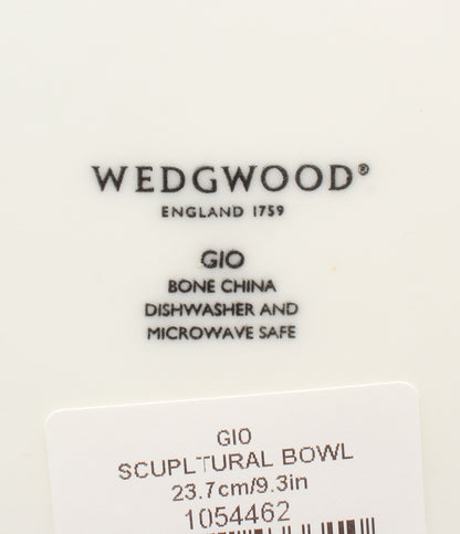 美品 WEDGWOOD ユニークボウル スクエア 皿 24cm ジオ GIO ウェッジウッド