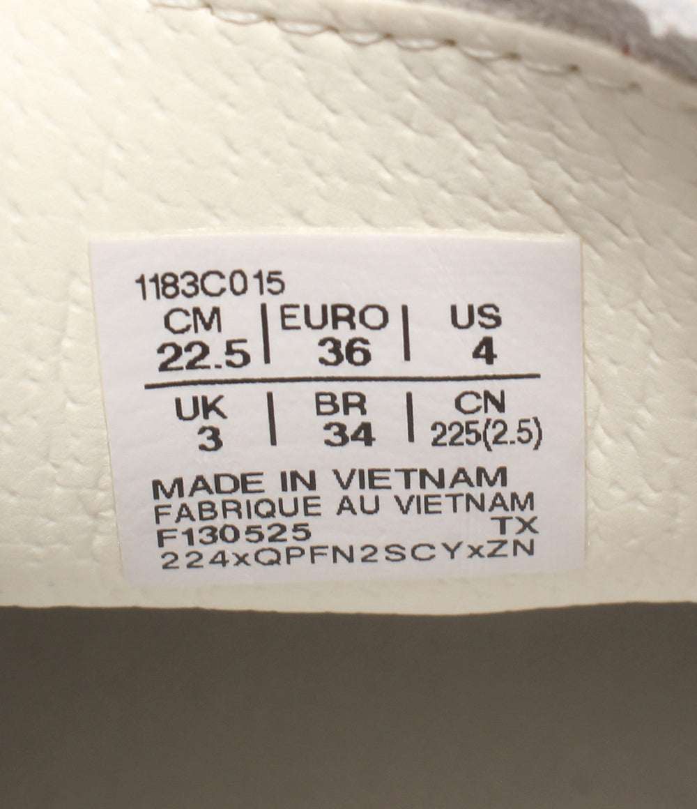 美品 ONITSUKA TIGER ローカットスニーカー 1183C015-101 レディース SIZE 22.5 オニツカタイガー