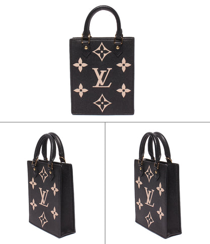 LOUIS VUITTON 2WAY ハンドバッグ ショルダーバッグ 肩掛け 斜め掛け プティット サックプラ モノグラム アンプラント M81416 レディース