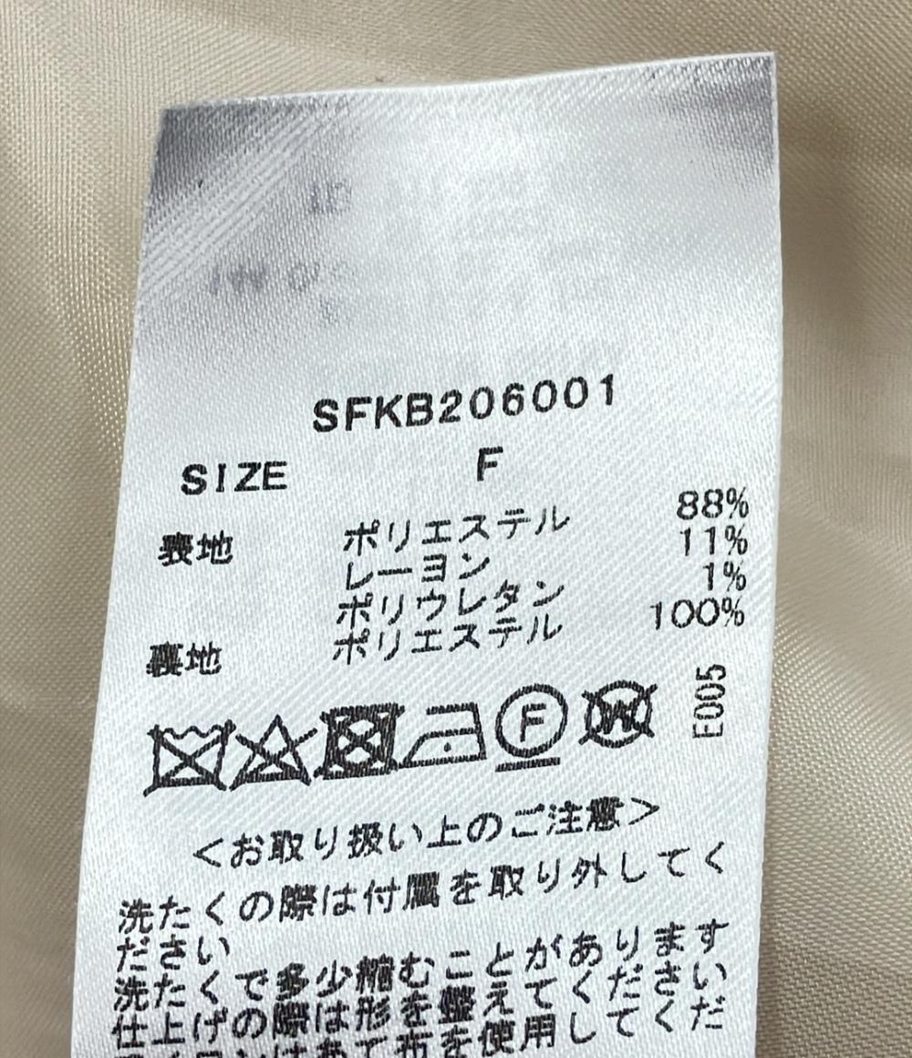 スナイデル ノーカラーコート レディース SIZE F (M) snidel