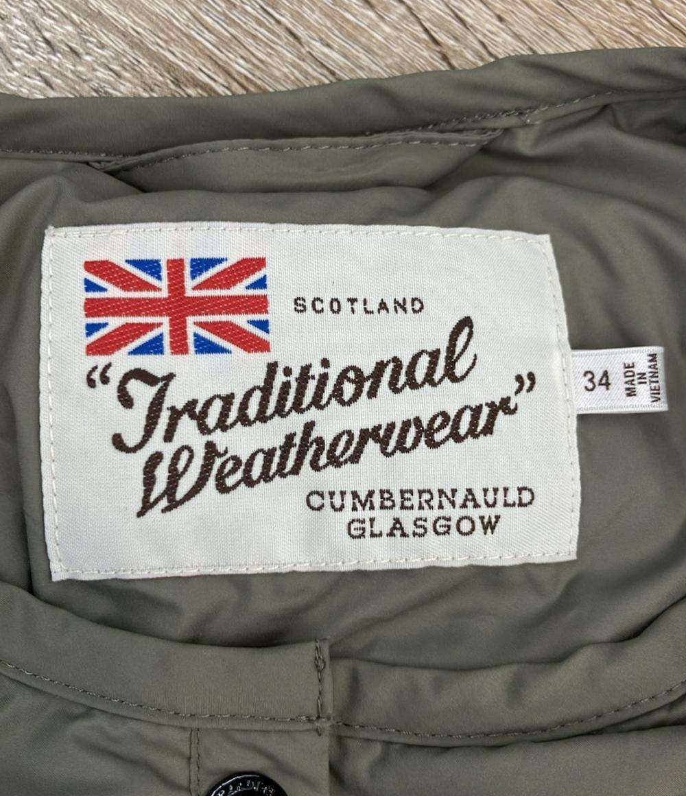 Traditional Weatherwear ダウンジャケット ノーカラー レディース SIZE 34 (S) トラディショナルウェザーウェア