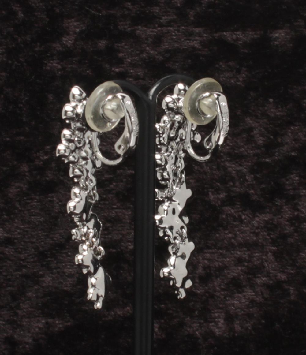 美品 SWAROVSKI チョーカー ネックレス イヤリング 2点セット レディース スワロフスキー