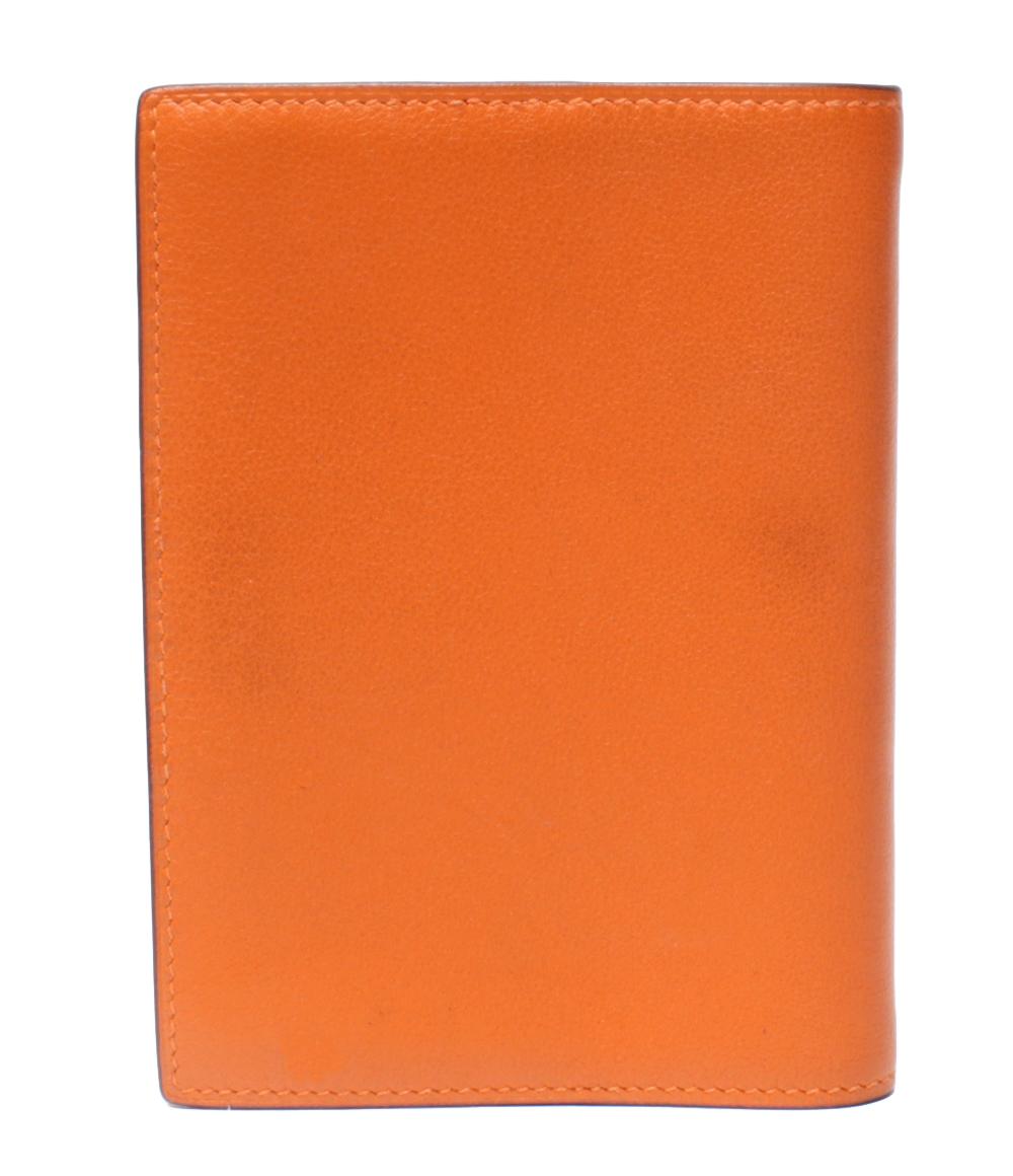 HERMES 手帳カバー □J刻印 シルバー金具 アジェンダPM レディース メンズ エルメス