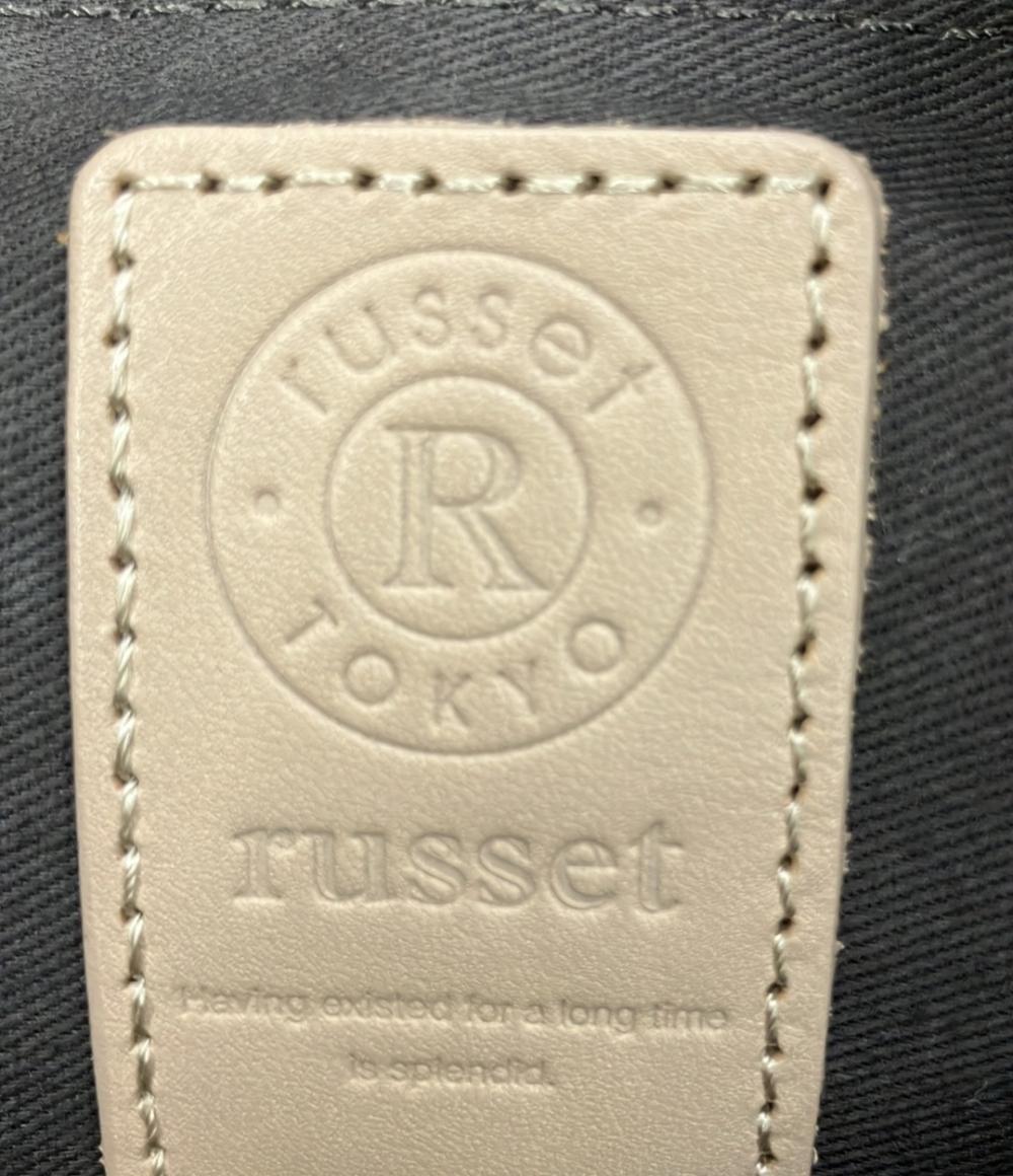美品 russet ショルダーバッグ 2WAY 肩掛け 斜め掛け メンズ ラシット