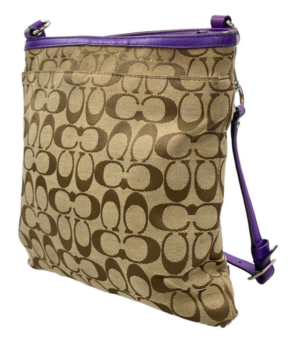 COACH ショルダーバッグ 斜め掛け シグネチャー レディース コーチ