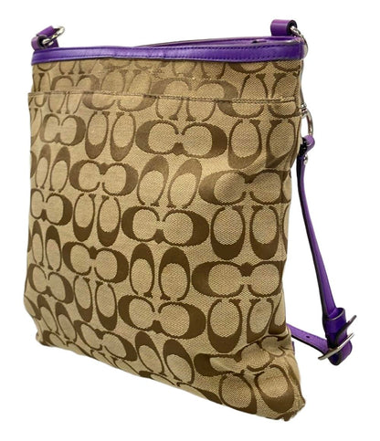 COACH ショルダーバッグ 斜め掛け シグネチャー レディース コーチ