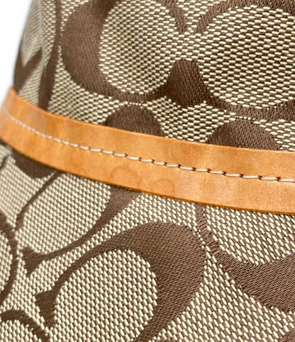 COACH バケットハット シグネチャー レディース SIZE M/L コーチ