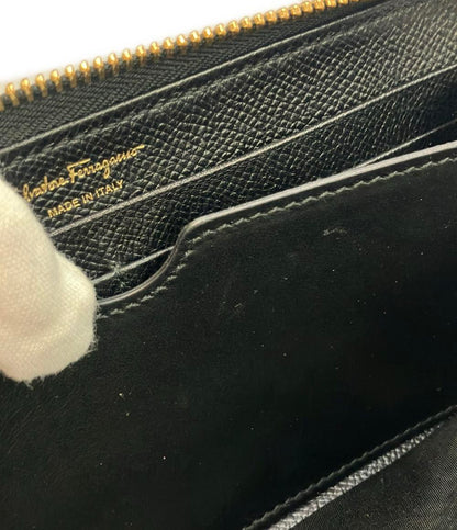 Salvatore Ferragamo ラウンドファスナー長財布 ヴァラ レディース サルヴァトーレフェラガモ
