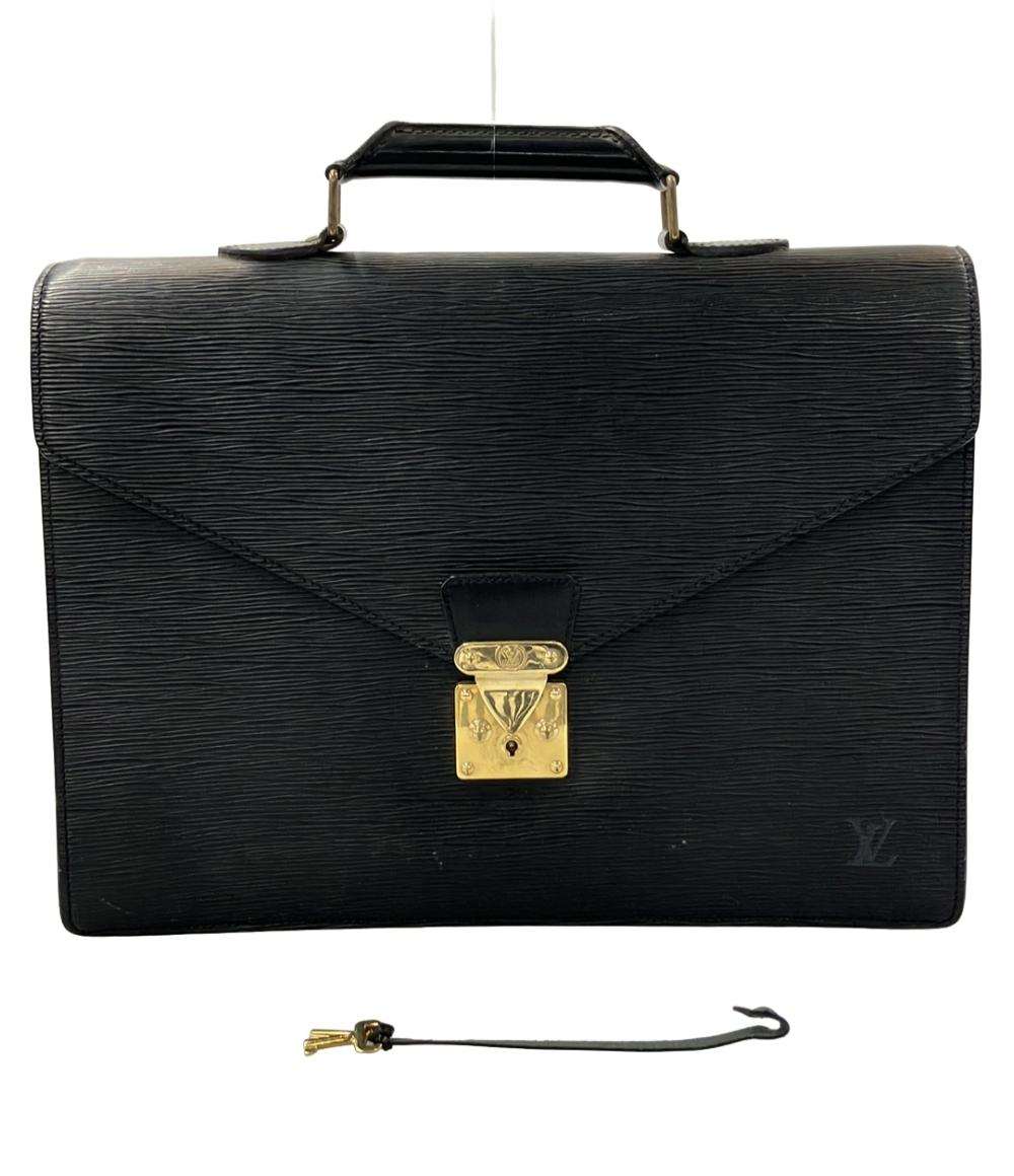 訳あり LOUIS VUITTON ブリーフケース ビジネスバッグ セルヴィエット コンセイエ エピ M54422 メンズ ルイ・ヴィトン