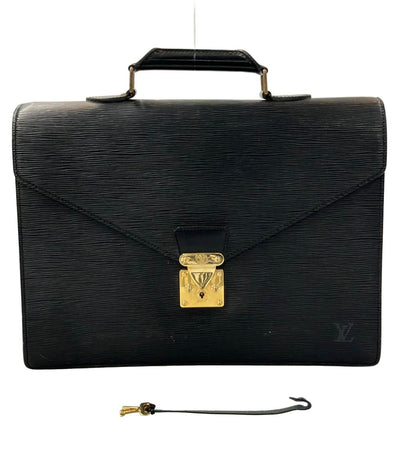 訳あり LOUIS VUITTON ブリーフケース ビジネスバッグ セルヴィエット コンセイエ エピ M54422 メンズ ルイ・ヴィトン