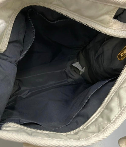 美品 LeSportsac 2way ハンドバッグ ショルダーバッグ 斜め掛け チェーンキルトコレクション サンドバー レディース レスポートサック