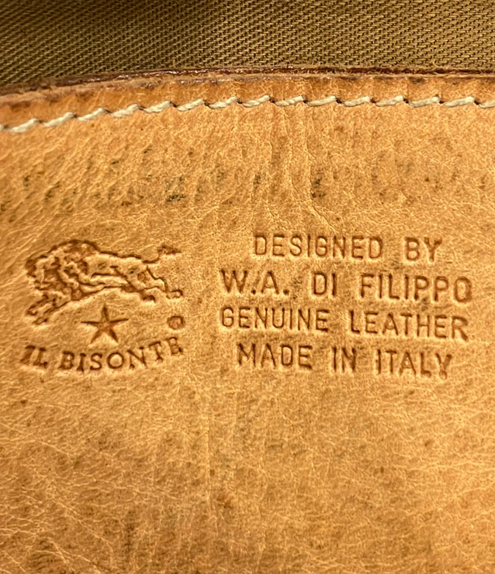 IL BISONTE コインケース コンパクトウォレット L字ファスナー メンズ イルビゾンテ