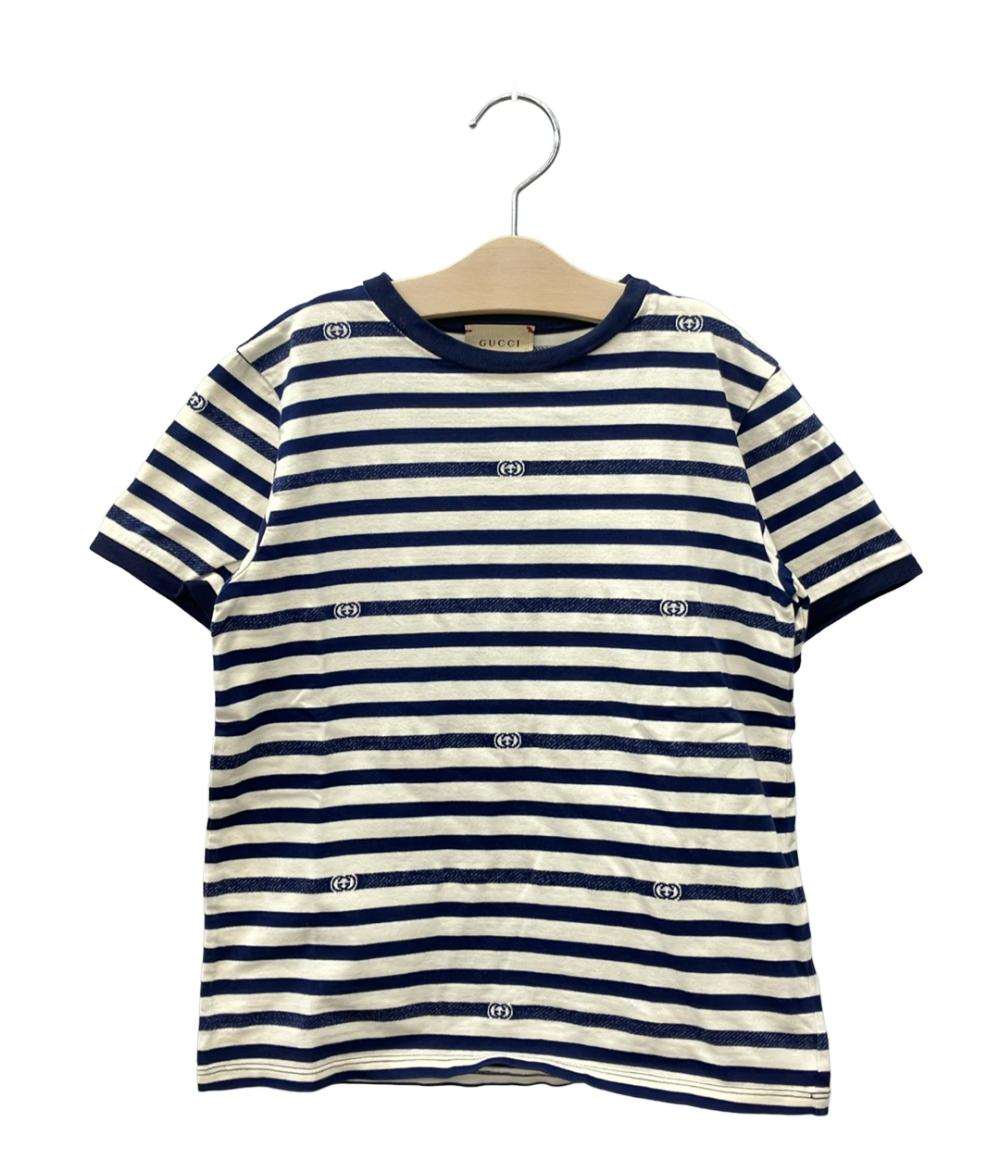 GUCCI 半袖 ボーダーTシャツ キッズ SIZE 8 グッチ