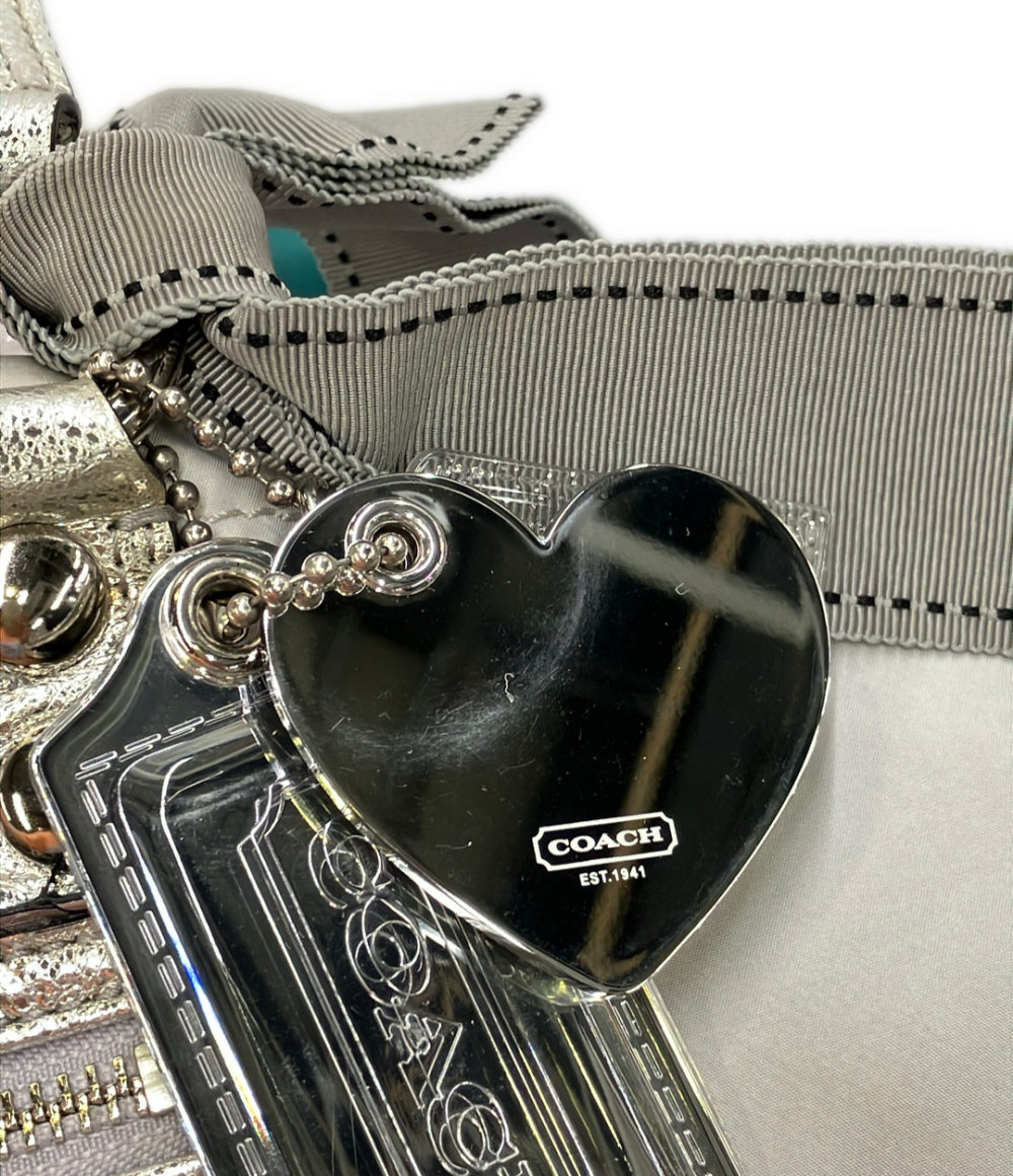 COACH 2way トートバッグ チェーンショルダーバッグ 斜め掛け ポピー 15312 レディース コーチ