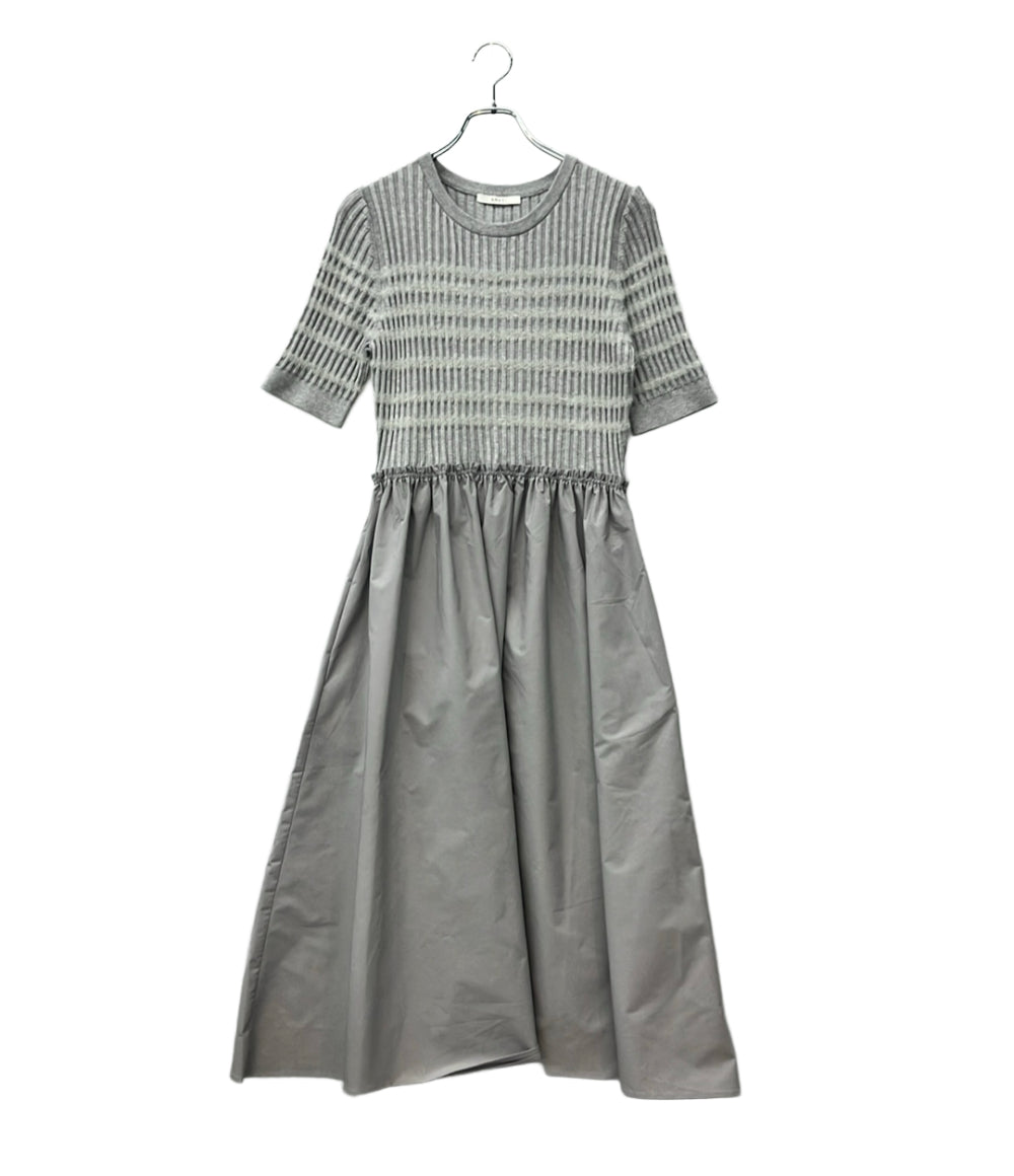 美品 ANAYI 半袖ニットワンピース レディース SIZE 36 (S) アナイ