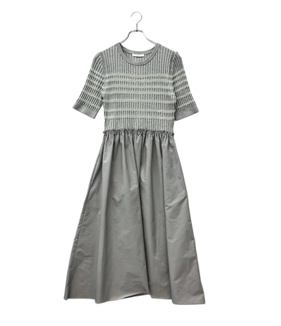 美品 ANAYI 半袖ニットワンピース レディース SIZE 36 (S) アナイ