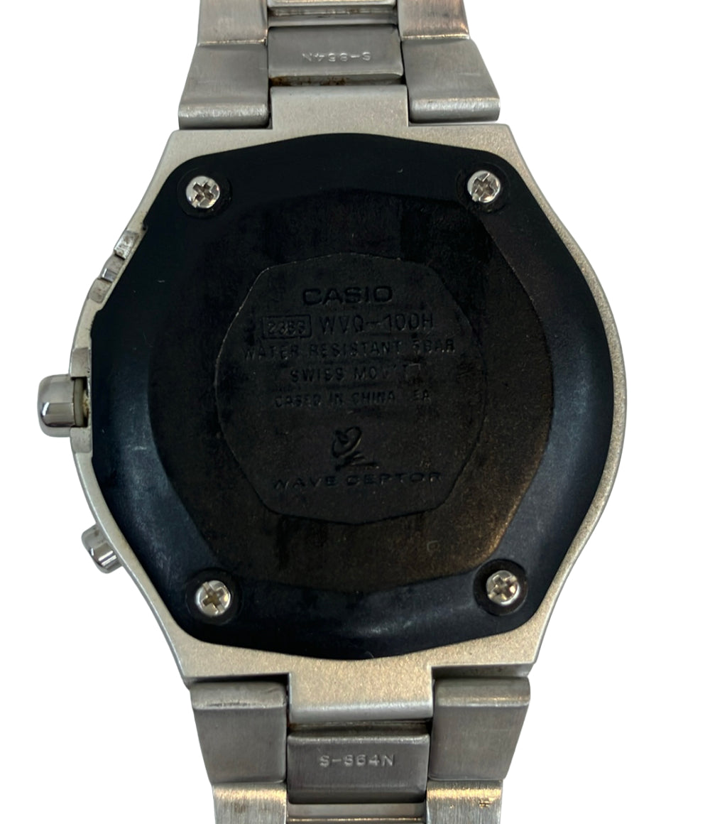 CASIO 腕時計 電池電波 ウェーブセプター WVQ-100H レディース メンズ カシオ