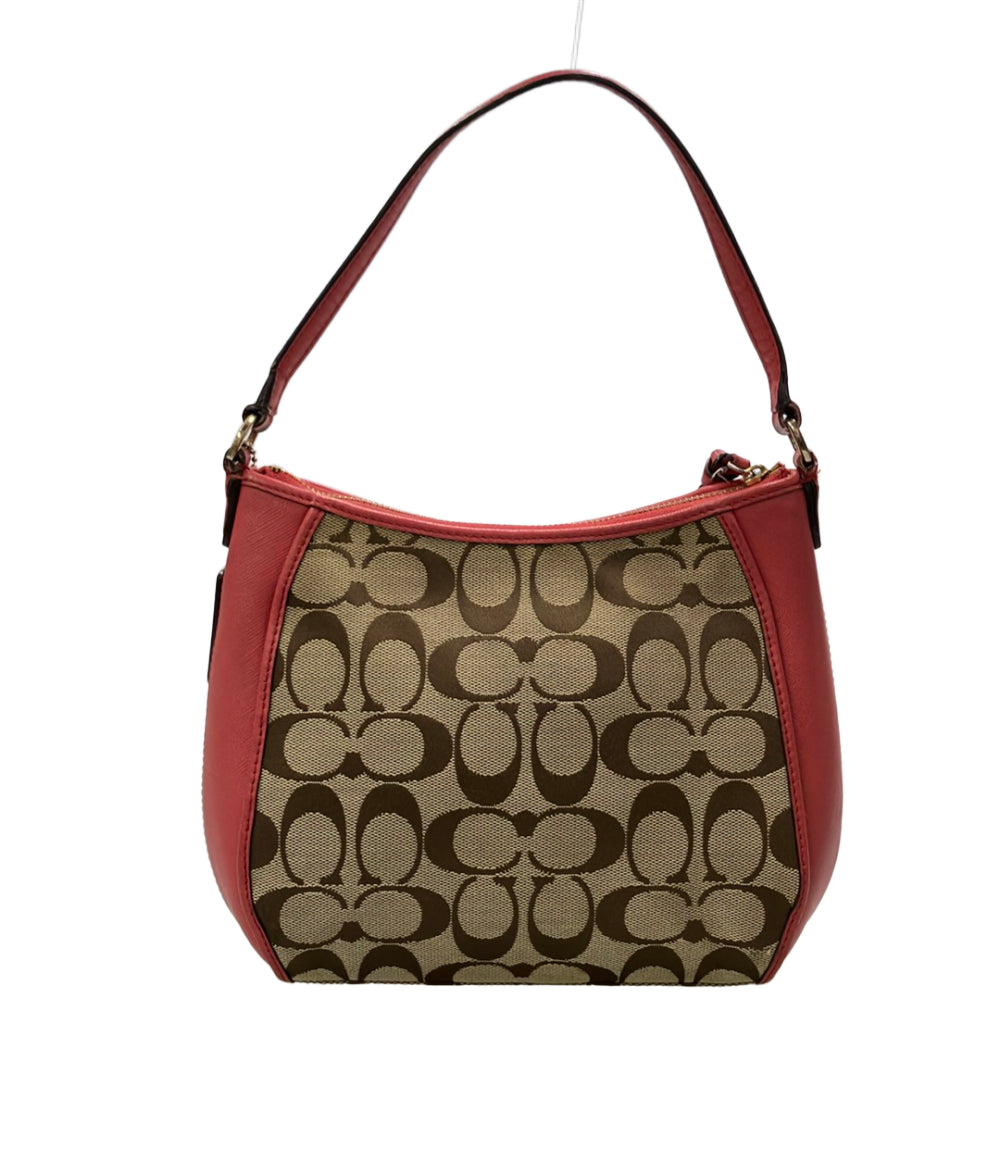 COACH 2way ハンドバッグ ショルダーバッグ 斜め掛け シグネチャー レディース コーチ