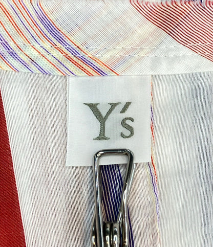 美品 Y's 長袖シャツ ノーカラー メンズ SIZE 2 (M) ワイズ