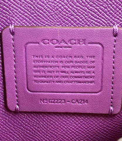 COACH ショルダーバッグ バケットバッグ 2WAY 肩掛け 斜め掛け レザー CA214 レディース コーチ
